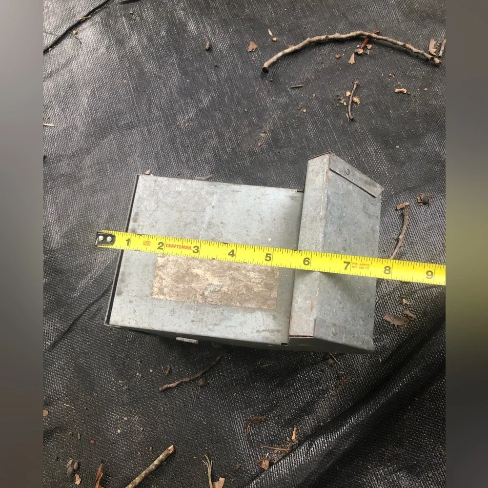 RABBIT feeder for cage /hutch made of thick galvanized sheet metal